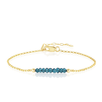 London Blue Topaz Bracelet • LINEA