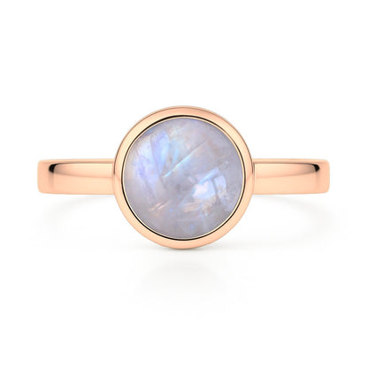 Rainbow Moonstone Ring • SPHERA