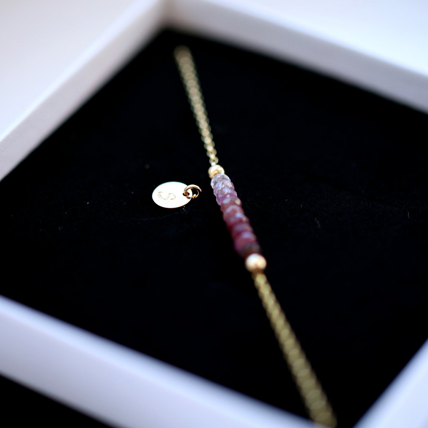 Ombre Ruby Bracelet • LINEA