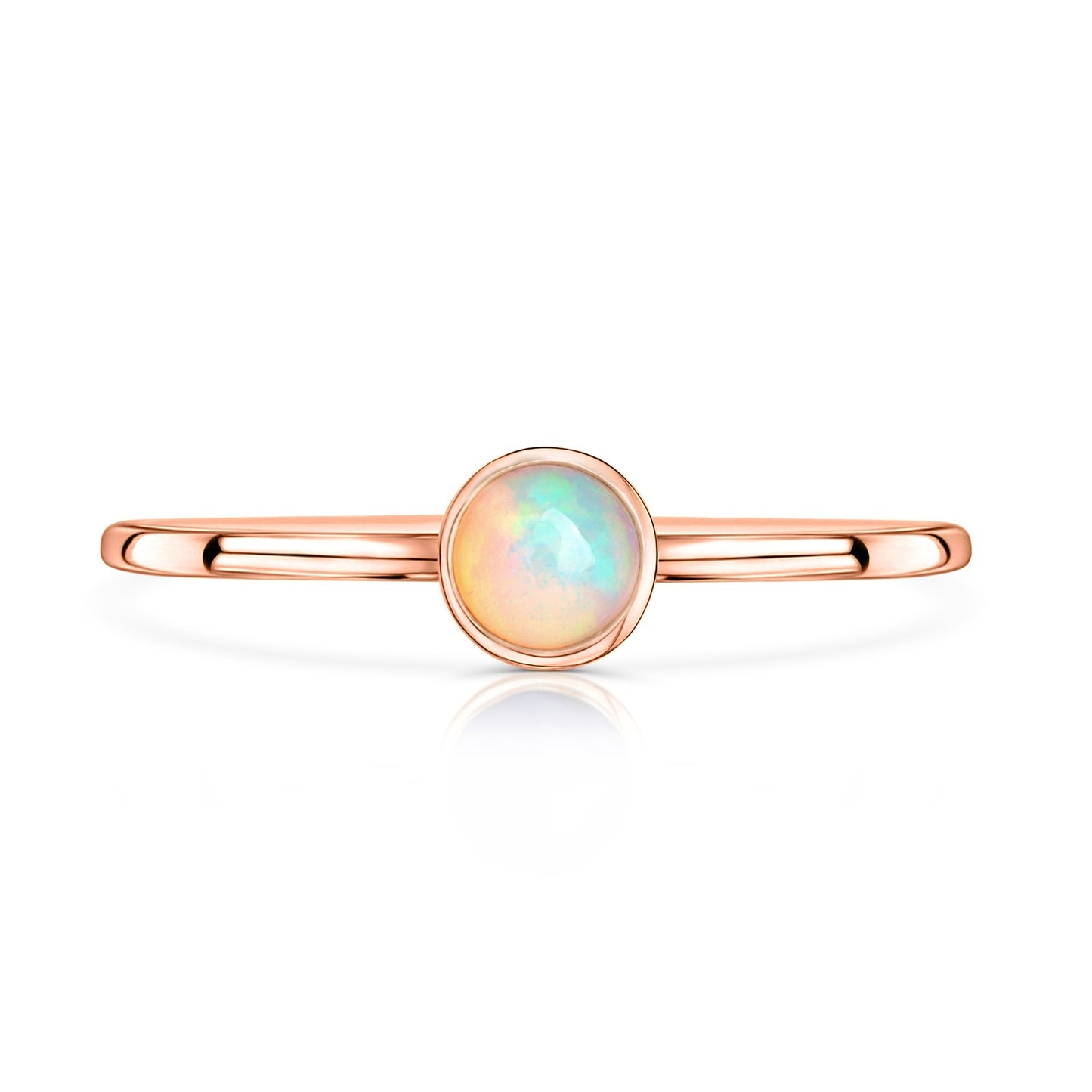 Mini Ethiopian Opal Ring • SPHERA
