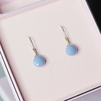 Blue Opal Earrings