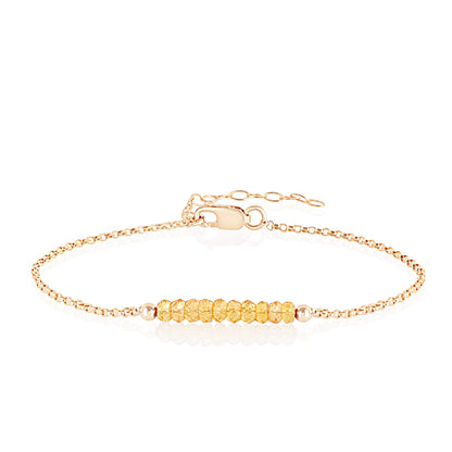 Mandarin Garnet Bracelet • Spessartine • LINEA