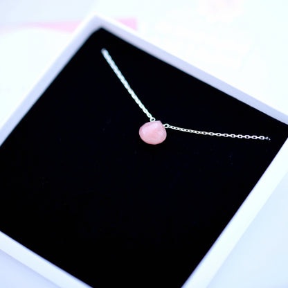 Pink Opal Necklace