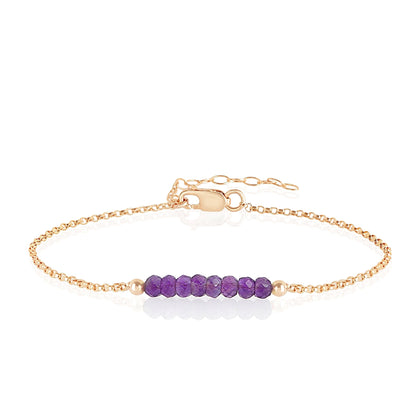 Amethyst Bracelet • LINEA