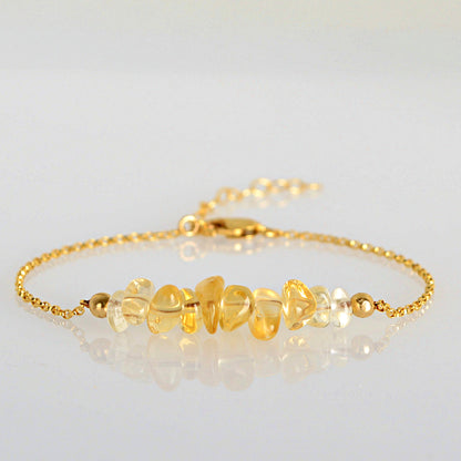 Raw Citrine Bracelet • TERRA