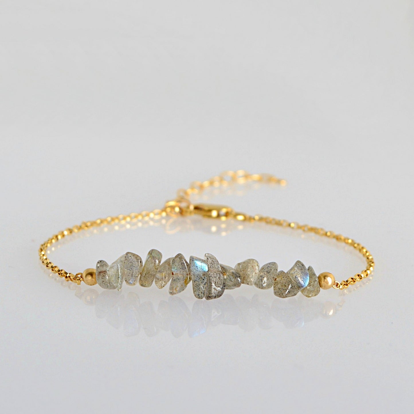 Raw Labradorite Bracelet • TERRA