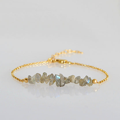 Raw Labradorite Bracelet • TERRA