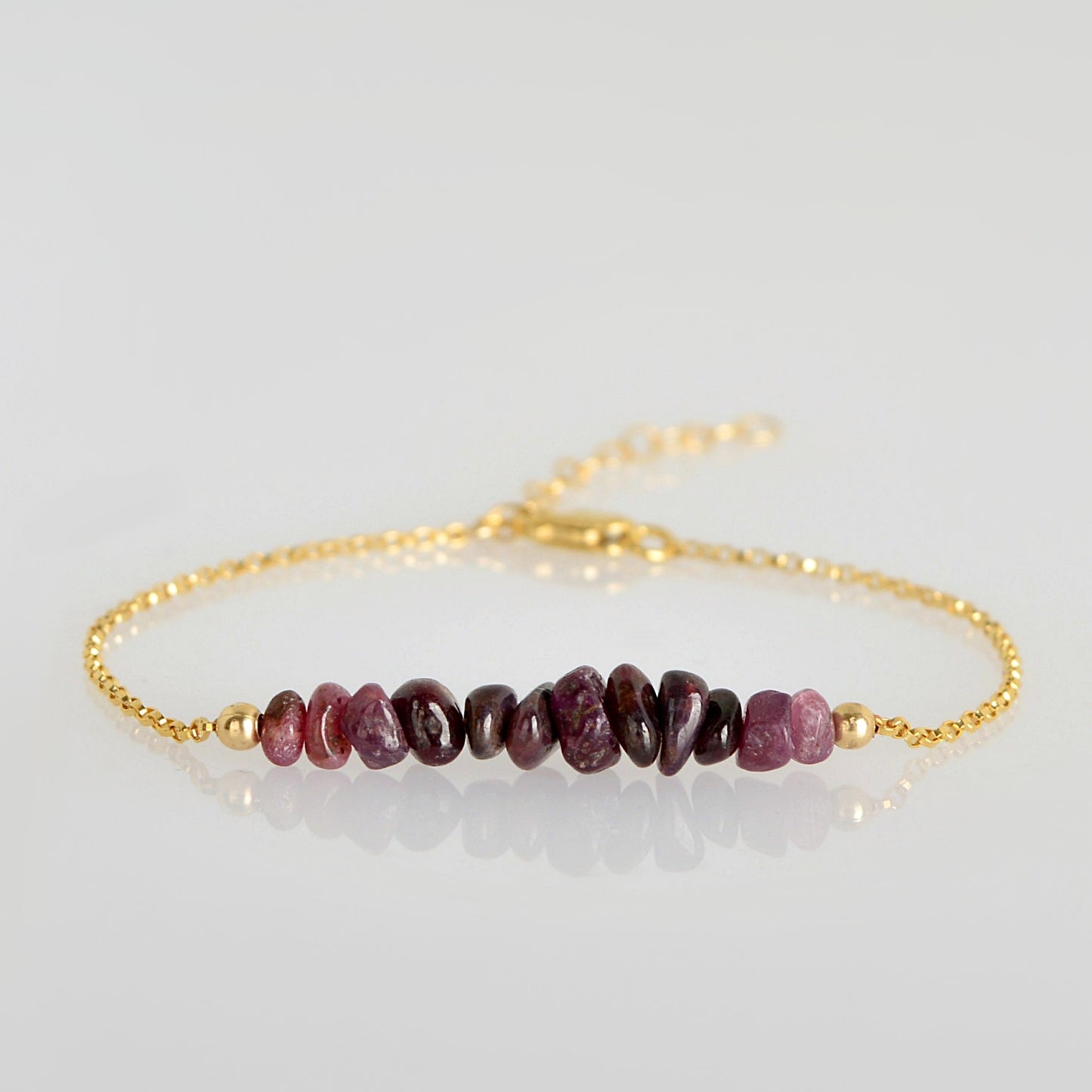 Raw Ruby Bracelet • TERRA