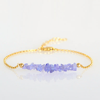 Raw Tanzanite Bracelet • TERRA