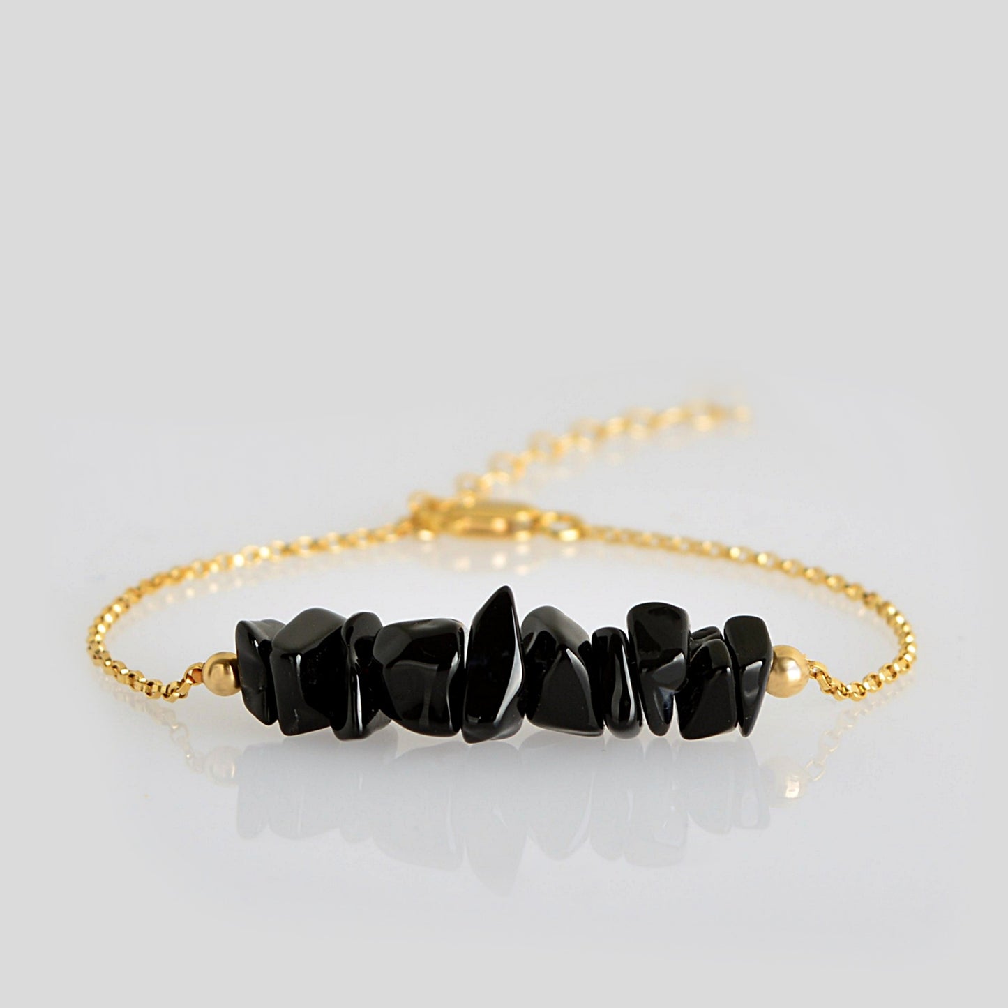 Raw Black Tourmaline Bracelet • TERRA