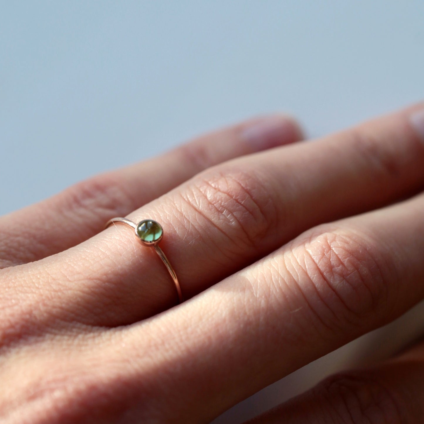 Mini Peridot Ring • SPHERA