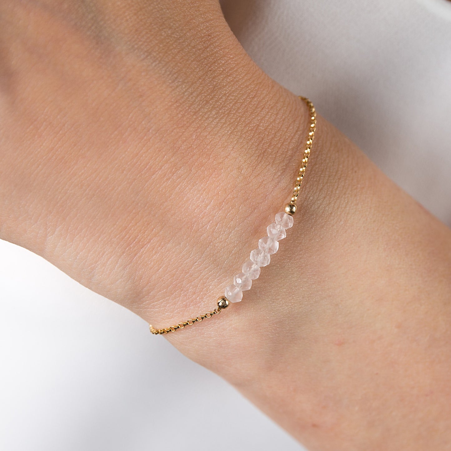 Rose Quartz Bracelet • LINEA