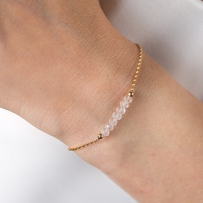 Rose Quartz Bracelet • LINEA