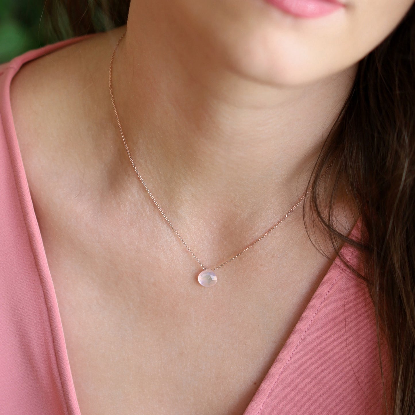 Rose Quartz Necklace