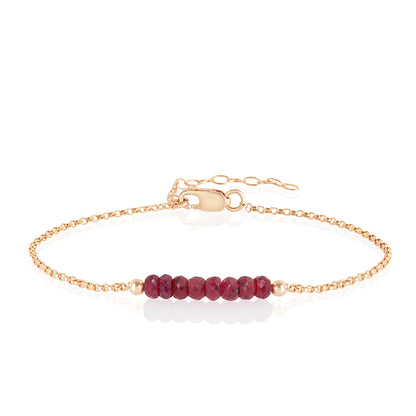 Ruby Bracelet • LINEA