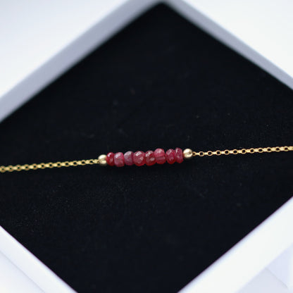 Ruby Bracelet • LINEA