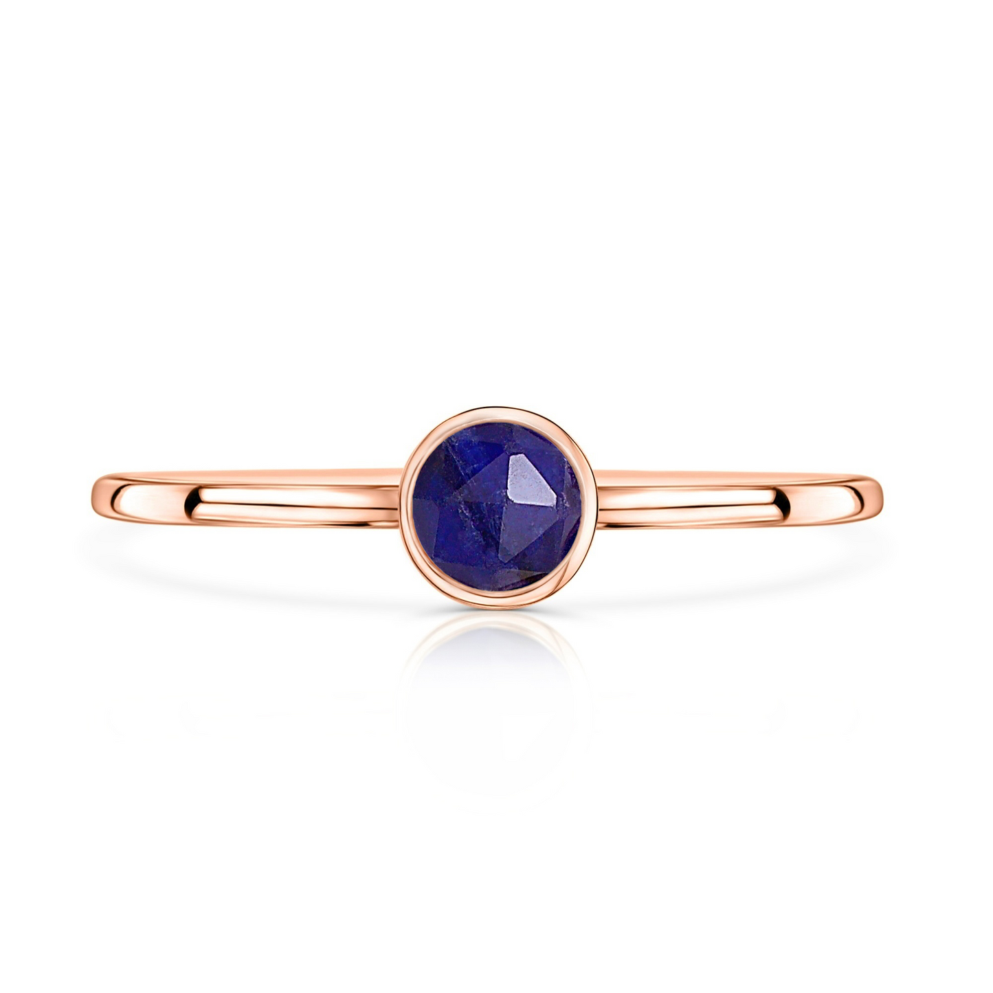 Mini Blue Sapphire Ring • SPHERA