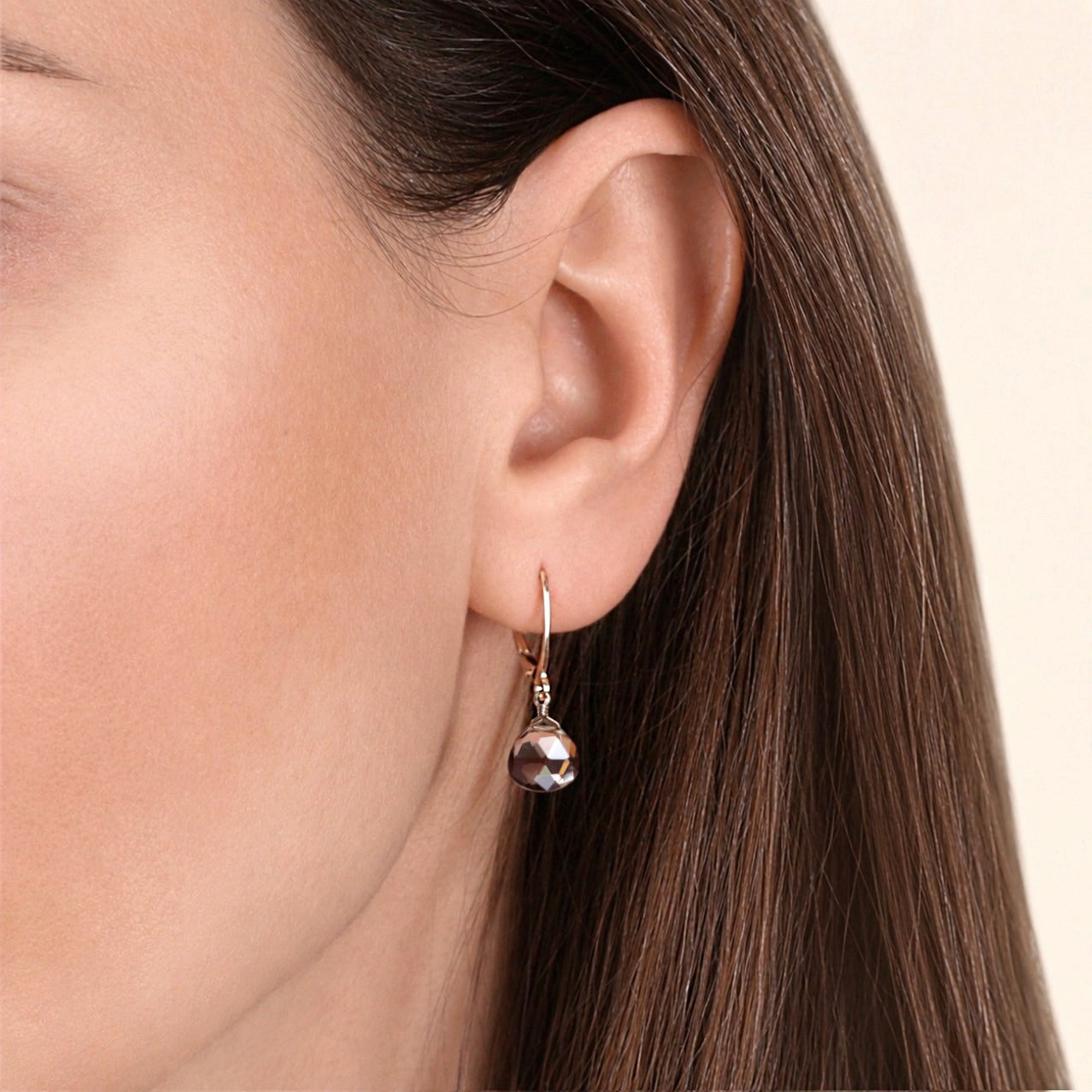 Smoky Quartz Earrings