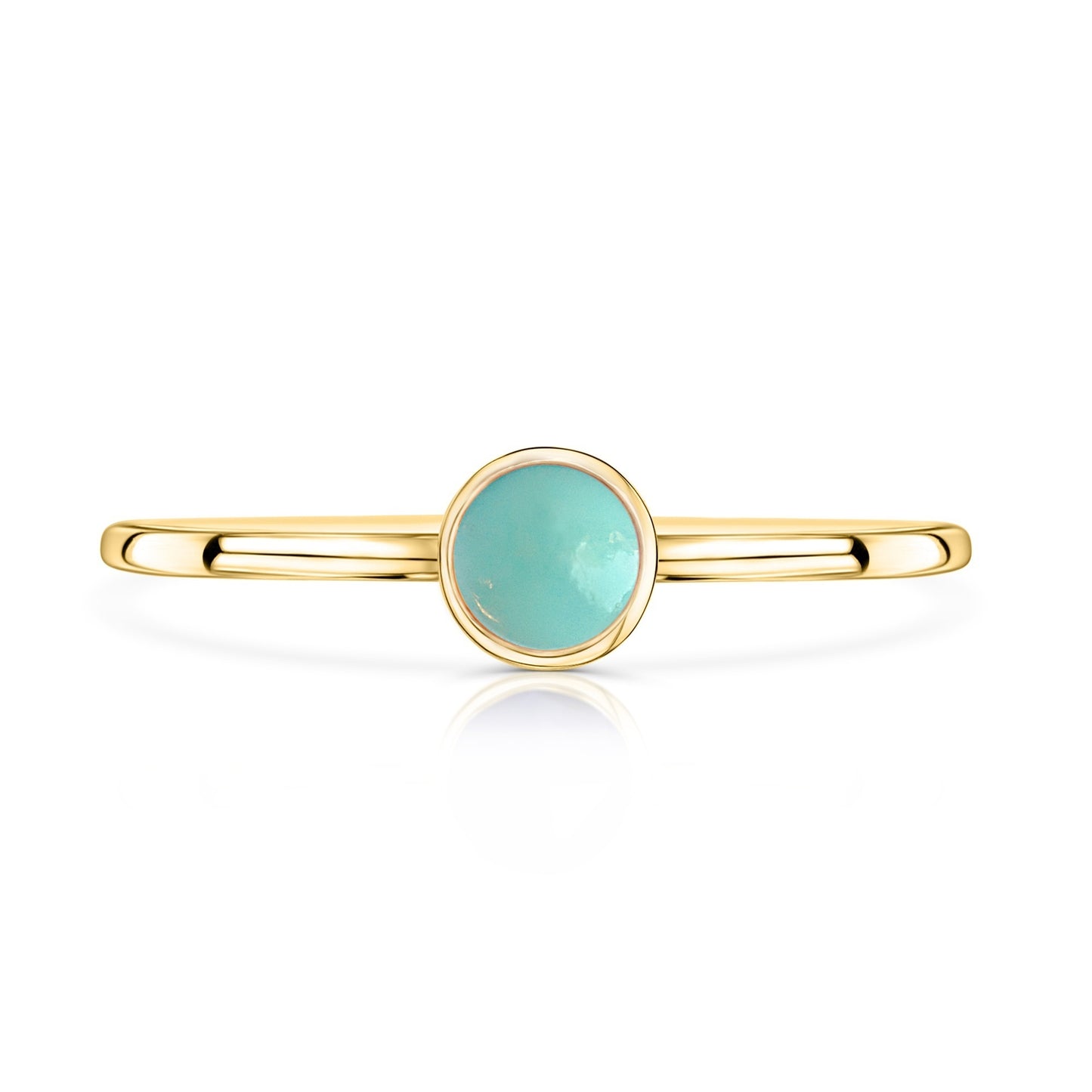 Mini Kingman Turquoise Ring • SPHERA