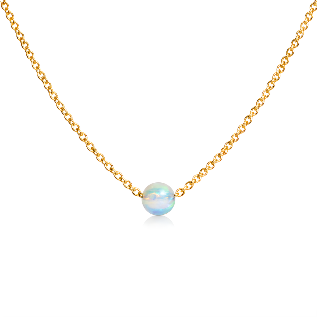 Mini Opal Necklace • LUMA