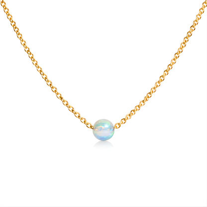 Mini Opal Necklace • LUMA