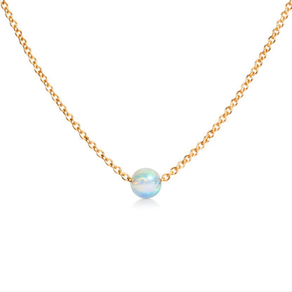 Mini Opal Necklace • LUMA