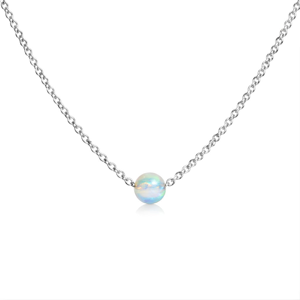 Mini Opal Necklace • LUMA
