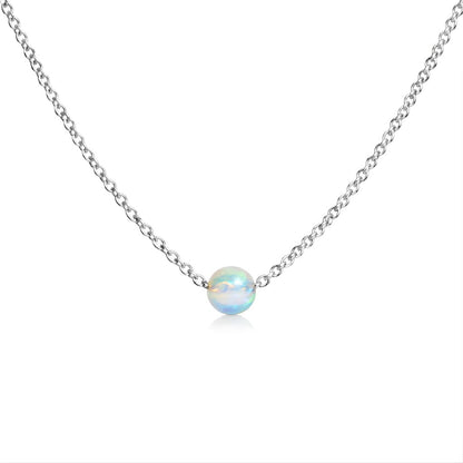 Mini Opal Necklace • LUMA