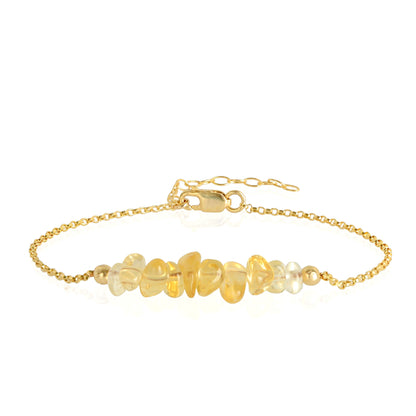 Raw Citrine Bracelet • TERRA