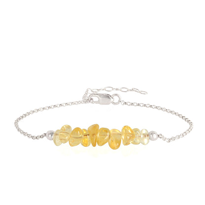 Raw Citrine Bracelet • TERRA
