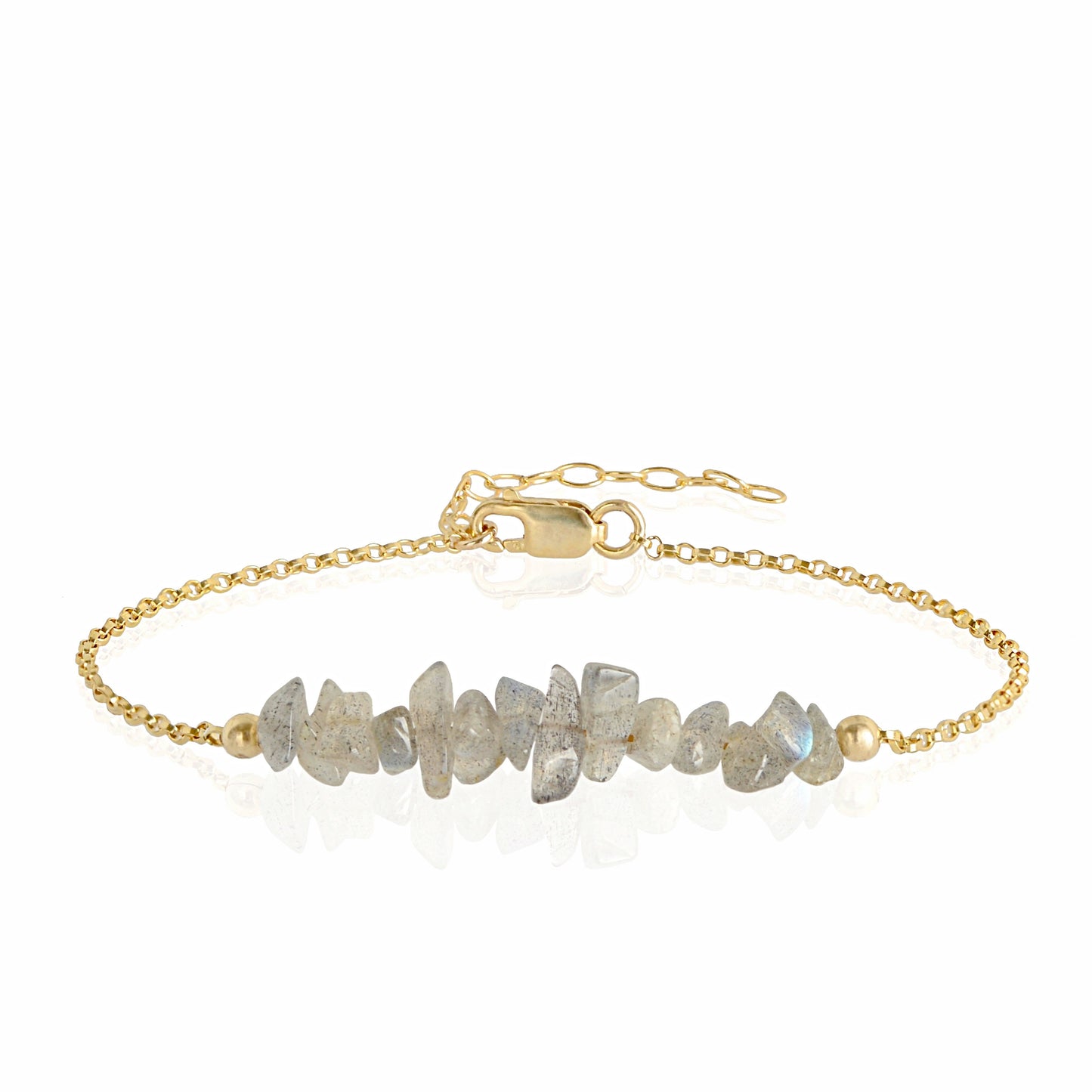 Raw Labradorite Bracelet • TERRA