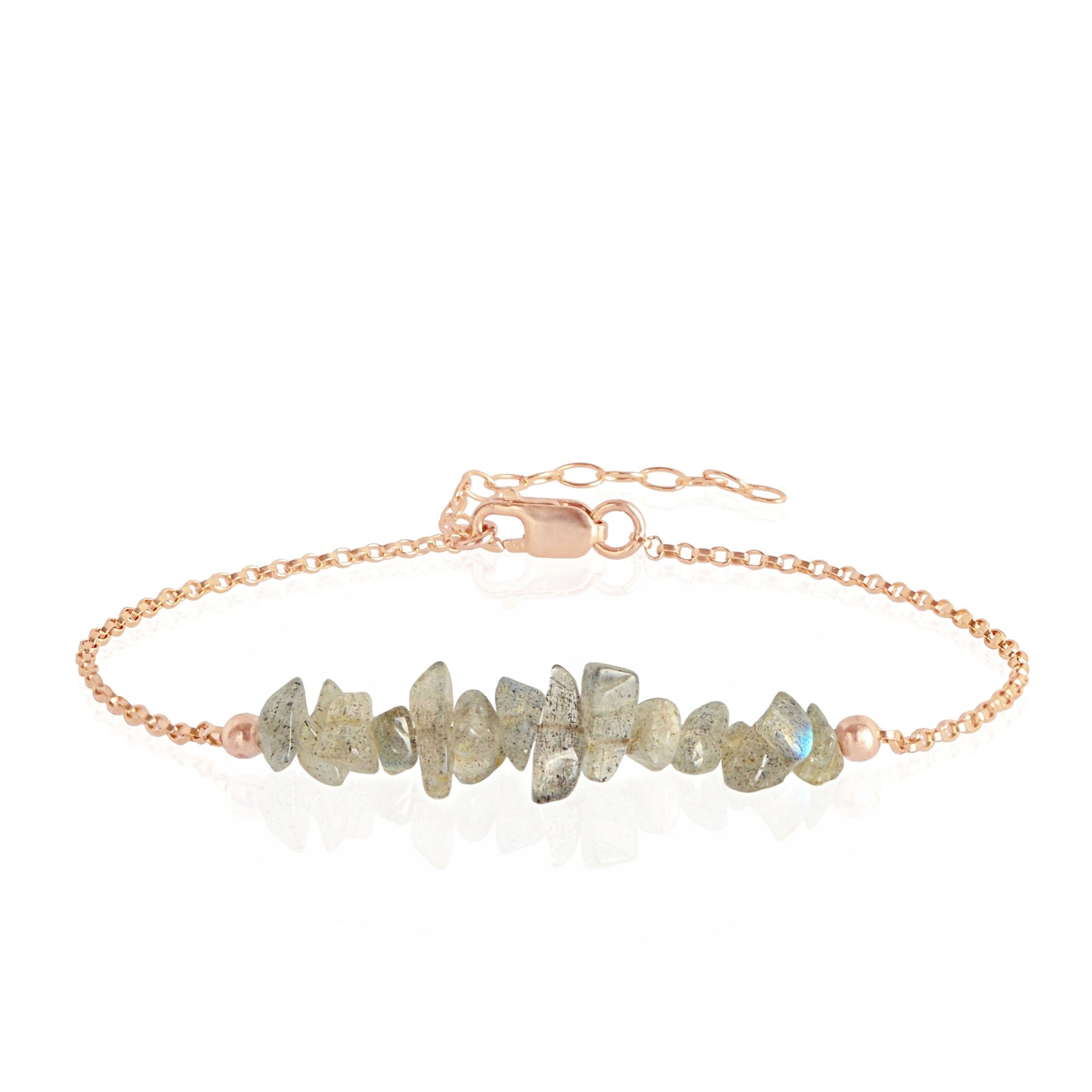 Raw Labradorite Bracelet • TERRA