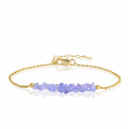 Raw Tanzanite Bracelet • TERRA