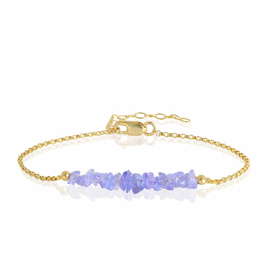 Raw Tanzanite Bracelet • TERRA