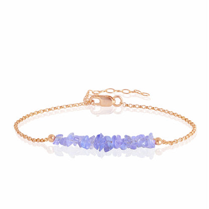 Raw Tanzanite Bracelet • TERRA