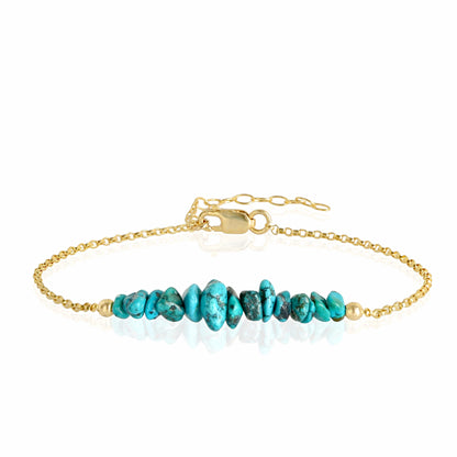 Raw Turquoise Bracelet • TERRA