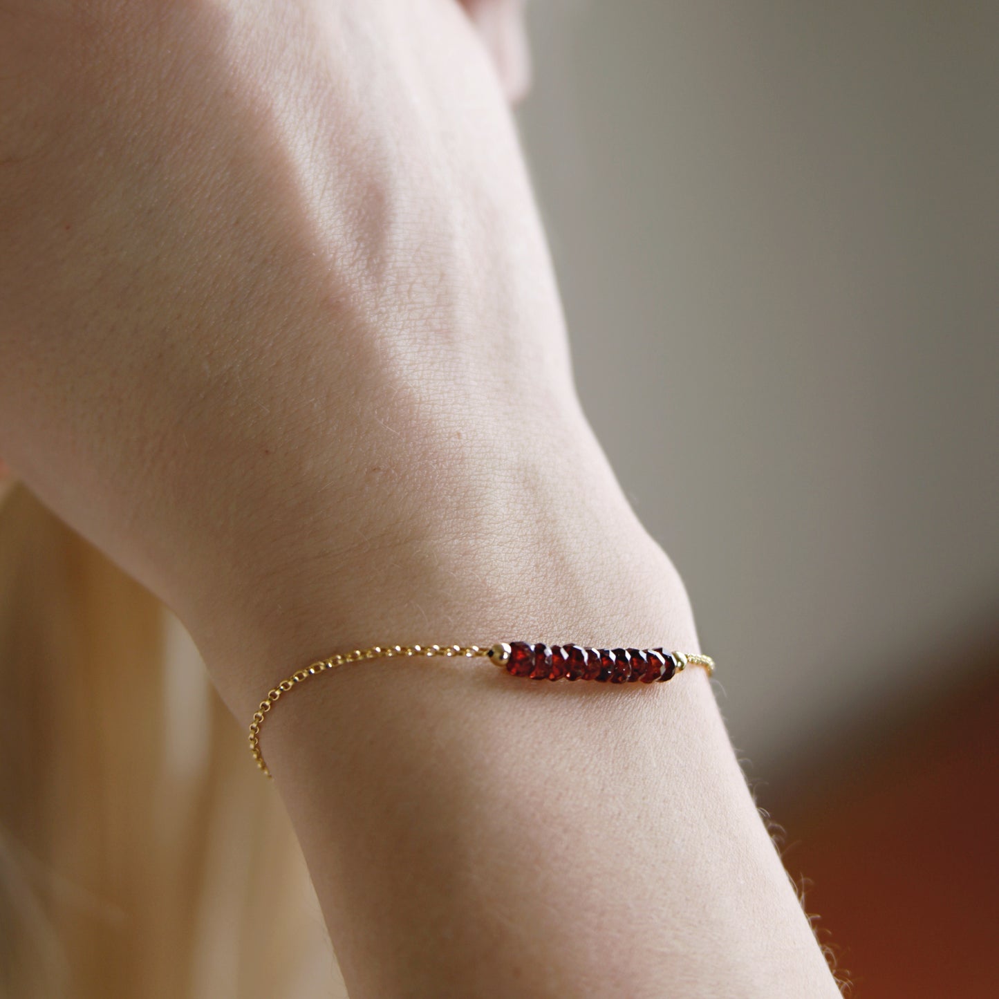 Garnet Bracelet • LINEA
