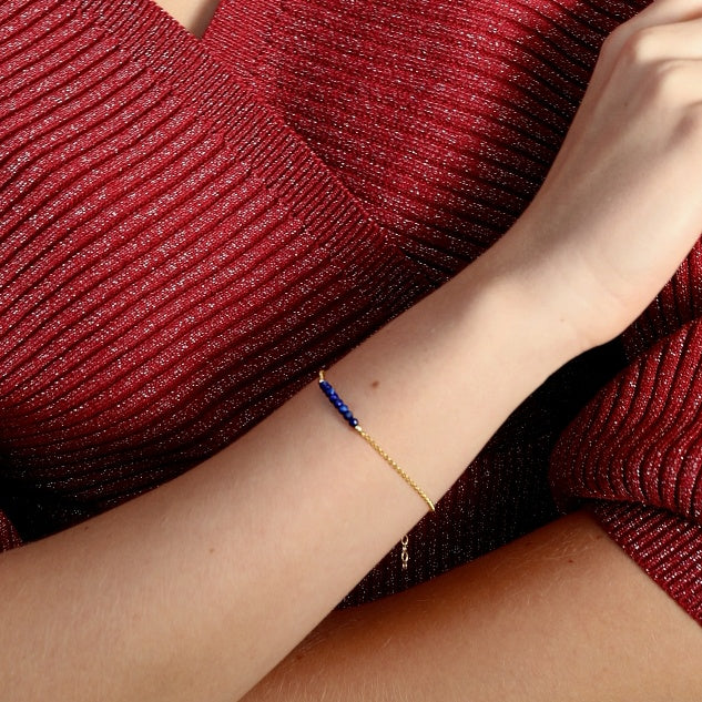 Lapis Lazuli Bracelet • LINEA