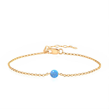 Mini Opal Bead Bracelet • LUMA