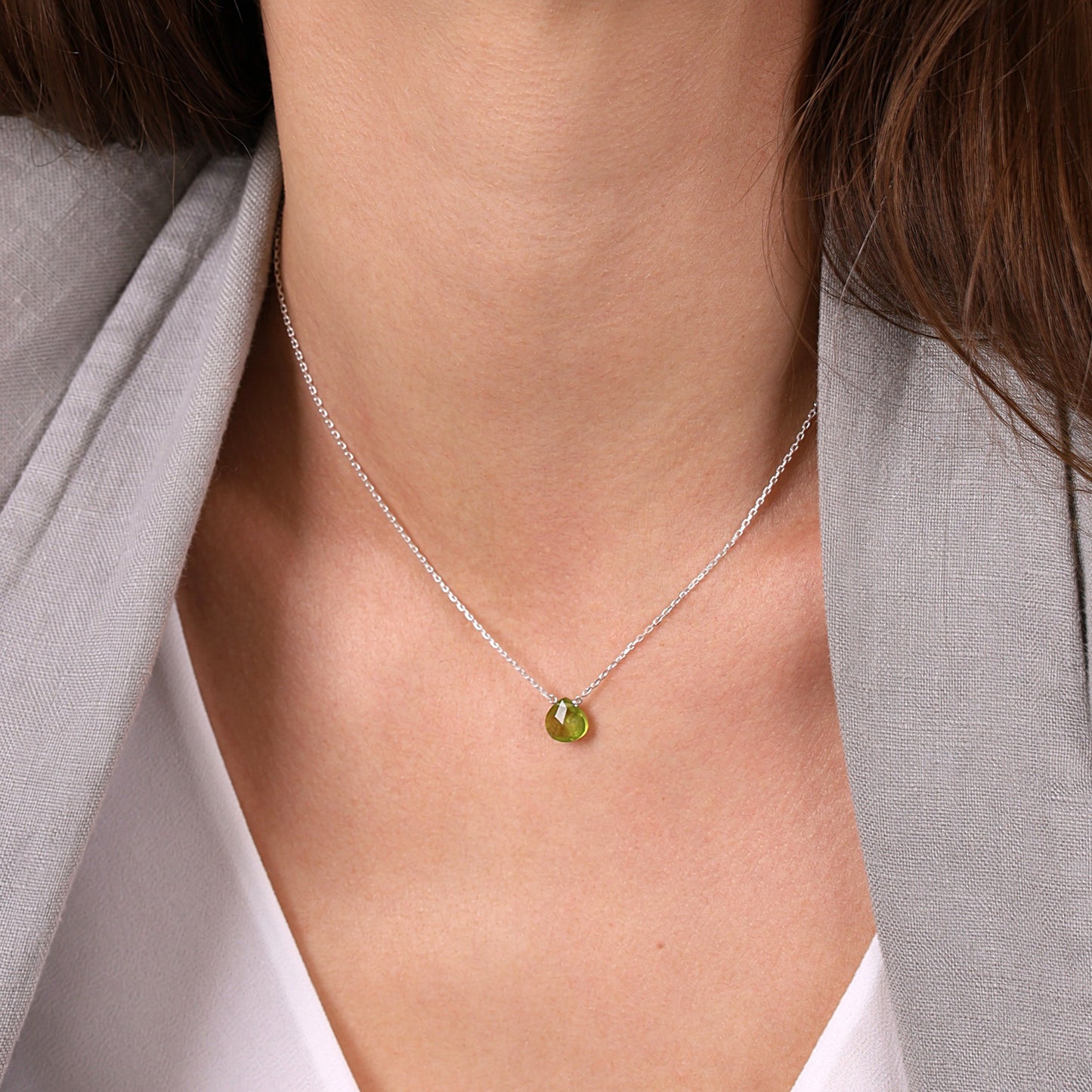 Peridot necklace