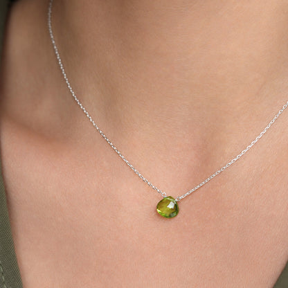 Peridot necklace