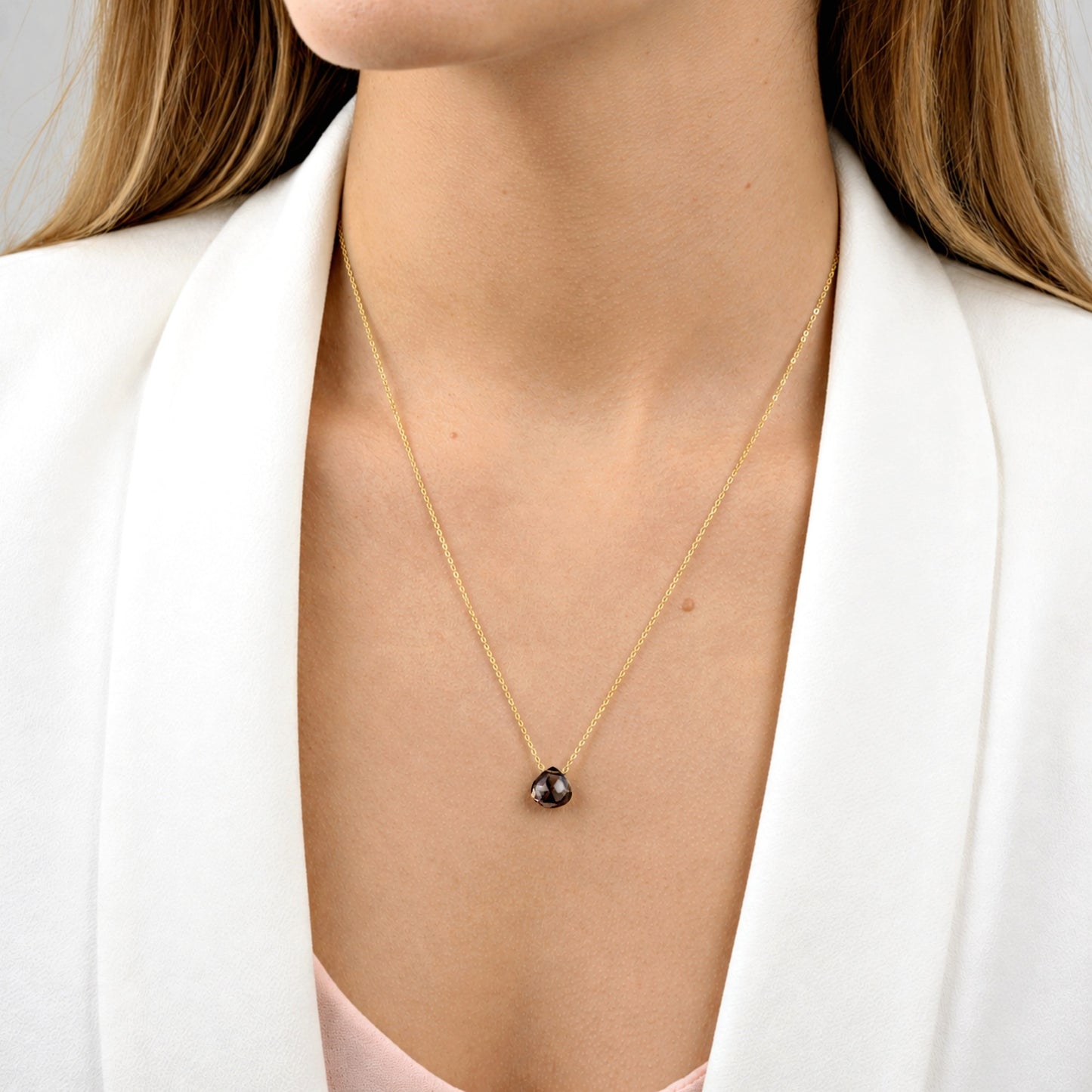 Smoky Quartz Necklace