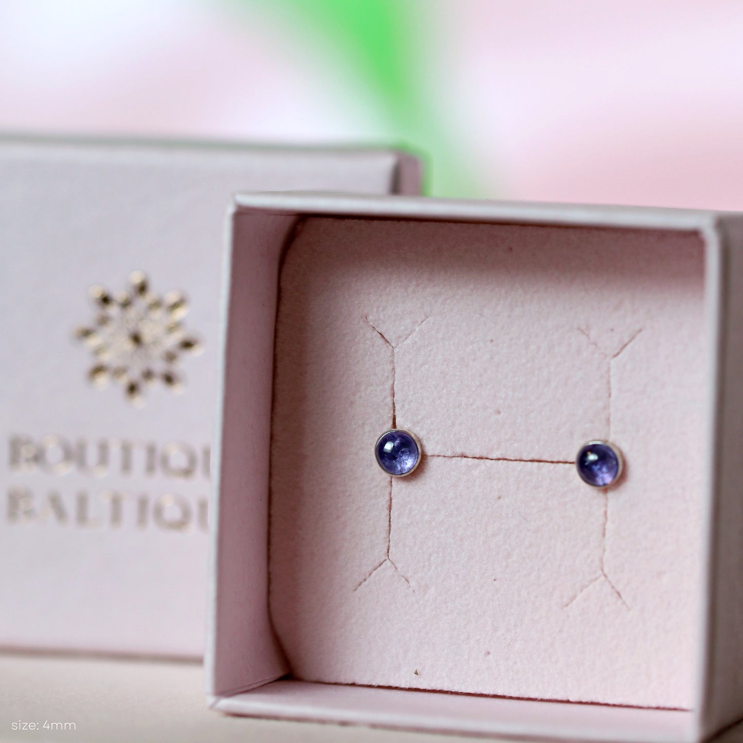 Tanzanite Stud Earrings