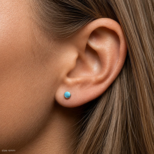 Turquoise Stud Earrings