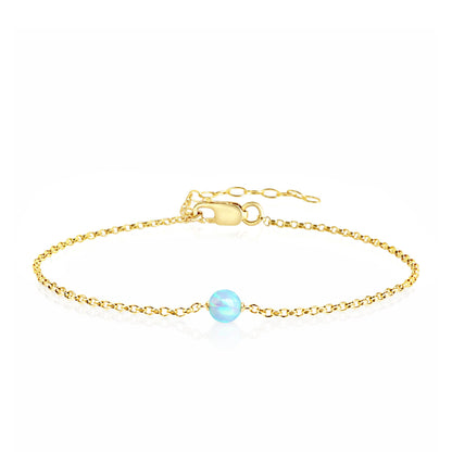 Mini Opal Bead Bracelet • LUMA