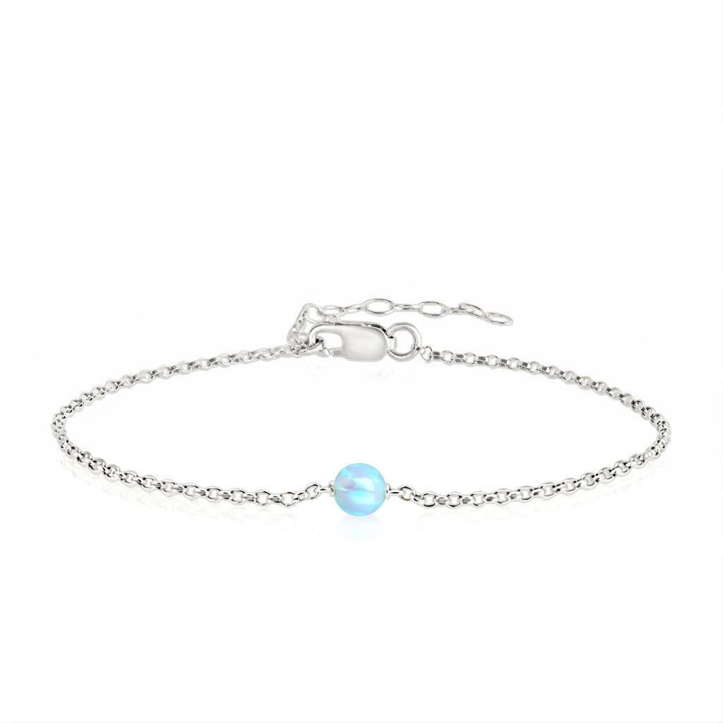 Mini Opal Bead Bracelet • LUMA