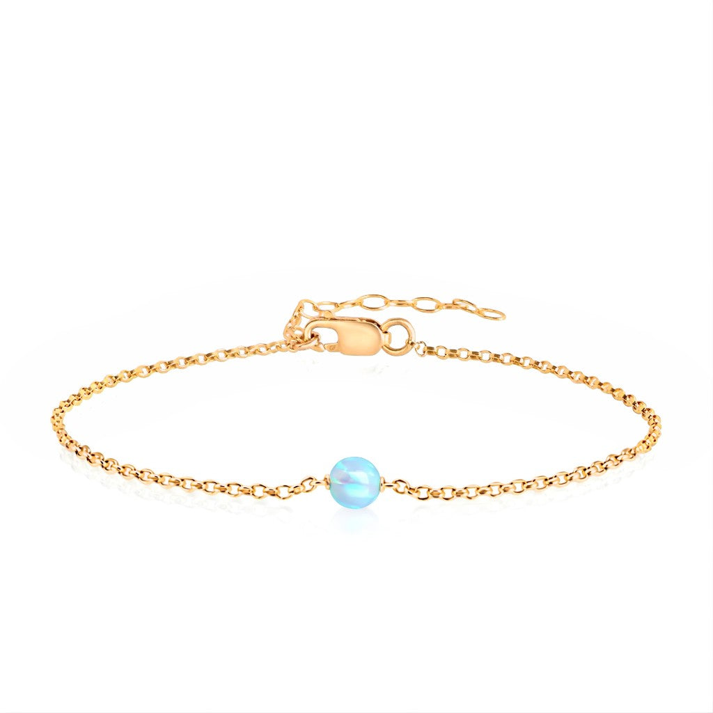 Mini Opal Bead Bracelet • LUMA