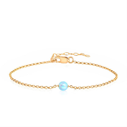 Mini Opal Bead Bracelet • LUMA
