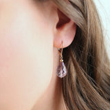 Pink Amethyst Earrings