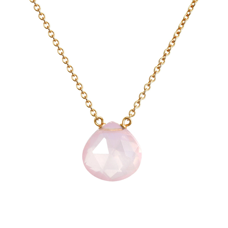 Rose Quartz and Green Crystal Necklace – Deara Fashion Accessories